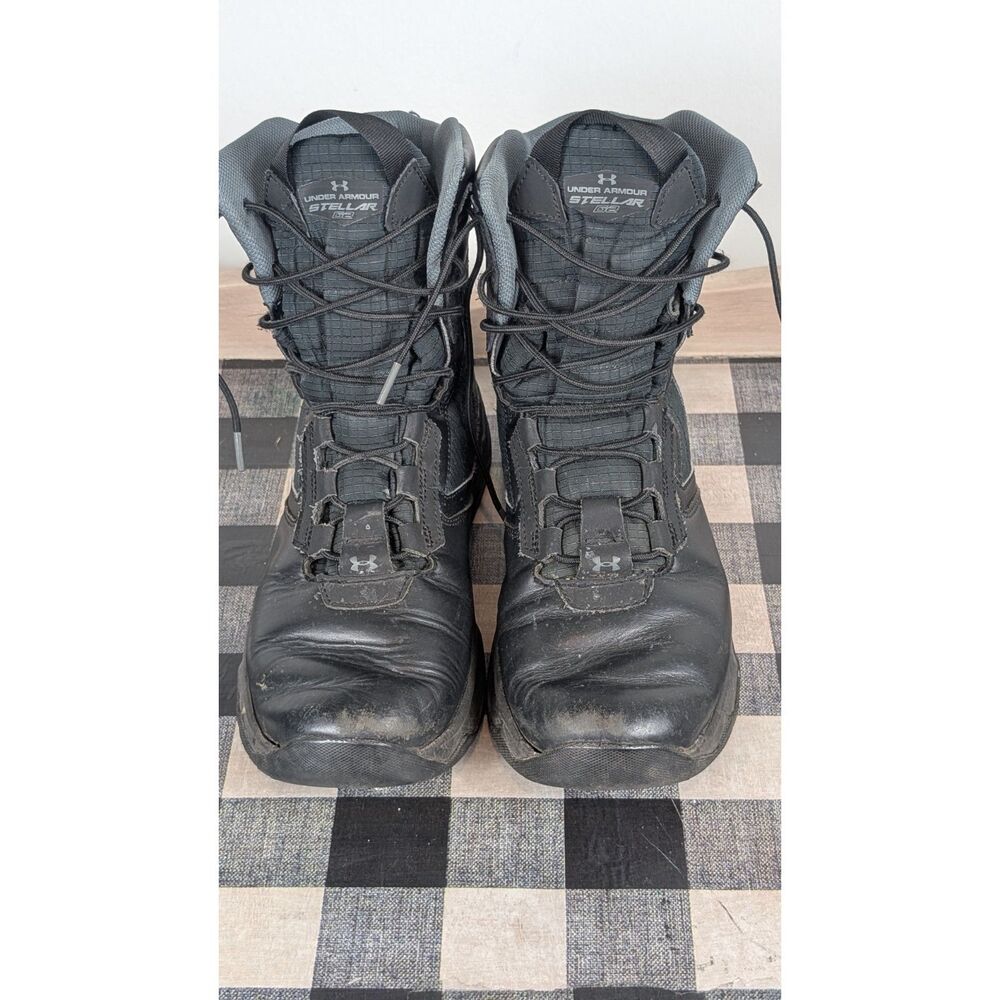 Under Armour Stellar G2 Tactical Boots Black Men's Size 8.5 D